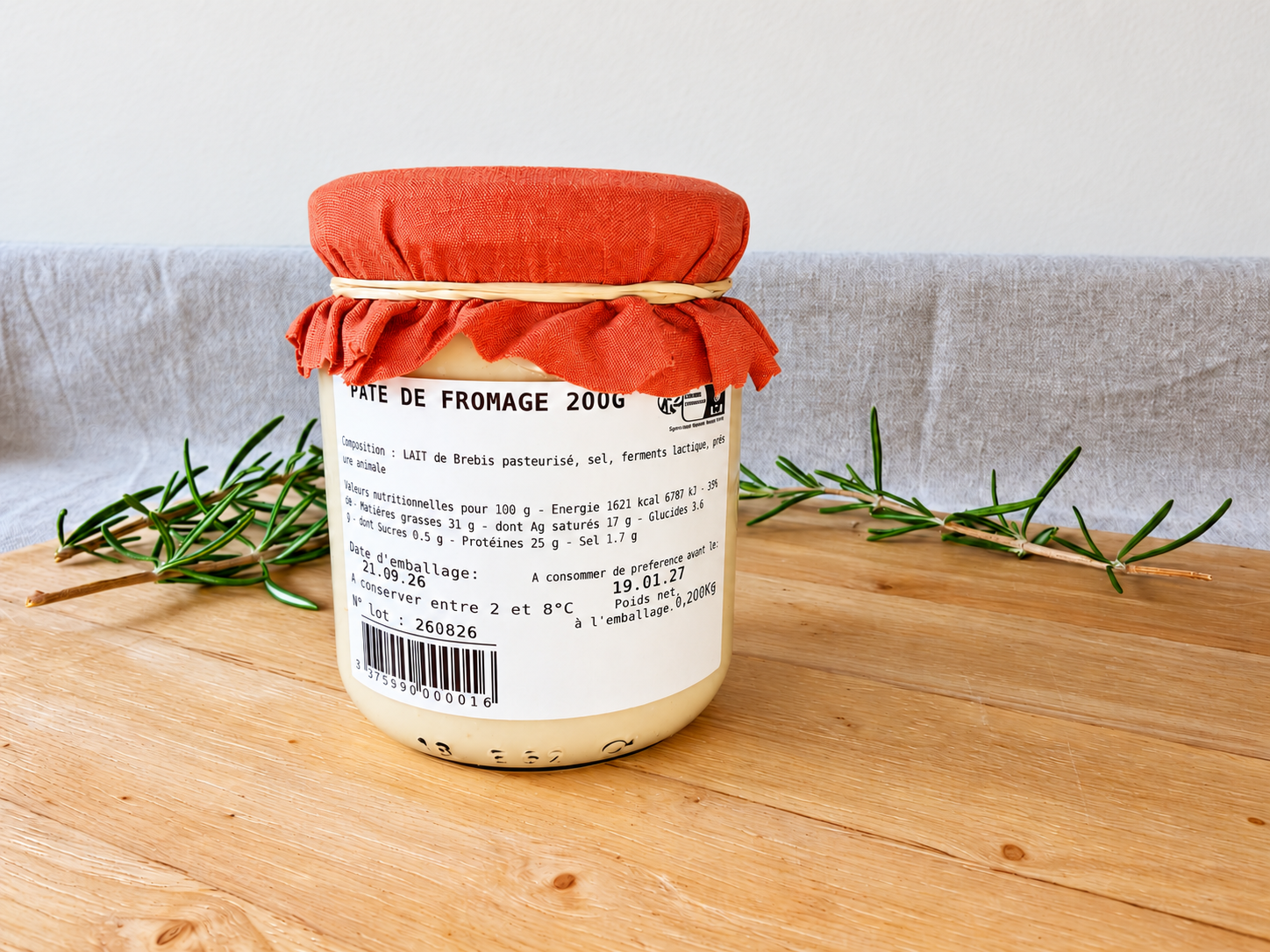 Pâte de fromage - 220g – Image 2